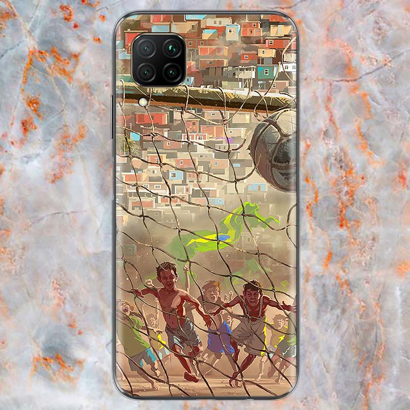 Чехол для телефона I love Fire Football для Huawei Mate 40 30 20 20X 10 RS P Smart 2021 2020 ZS Pro Plus Lite 2019