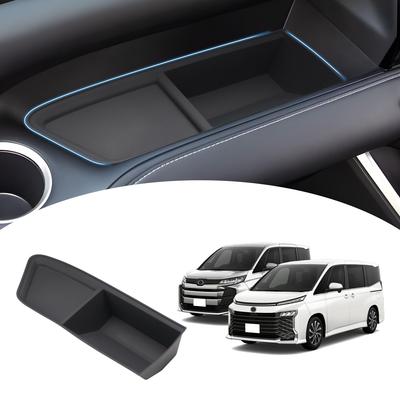 Mozan Открытый лоток-органайзер для пассажирского сиденья для Toyota 90, Хранение в центральной консоли, Легкий настраиваемый ящик/перчаточный ящик для серии Noah/Voxy, Лоток,