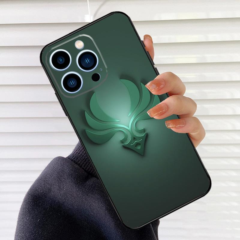 Genshin Impact Phone Case For iPhone 17 16 15 14 13 12 11 Pro Max mini 15 16 Plus 16e 17 Air Cover Fundas