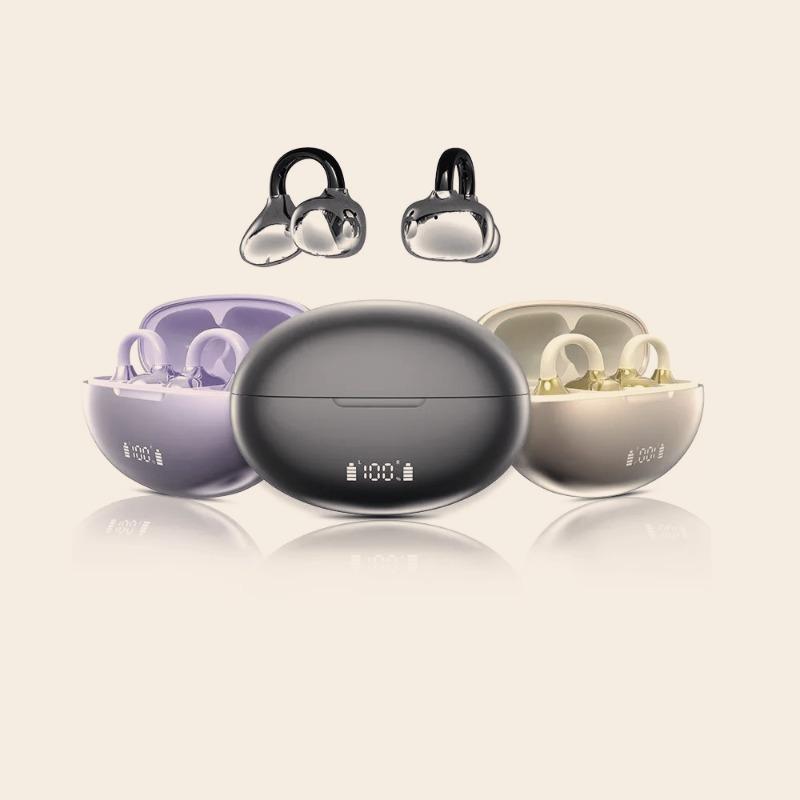 Xiaomi Wireless Bluetooth Earphone OWS Clip-On Earbud Pain-Free Fit Noise Cancelling for Long-Lasting Battery Clear Call Mic Headphone