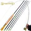 SOUGAYILANG Fly Fishing Rod 5-Piece 9-Feet Lightweight Ultra Portable Cork Handle Fly Fishing Rods