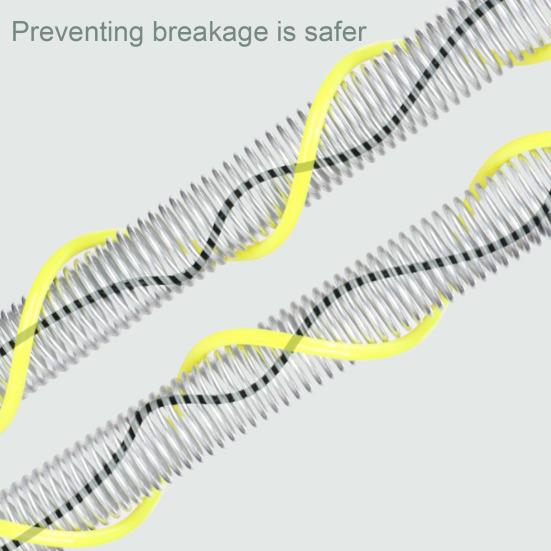 Weighted Soft Spring Hoop Waist-Friendly Foldable Fitness Hoop Portable Home Gym Men Women Adults Body Waist Slimming Exercise Equipment