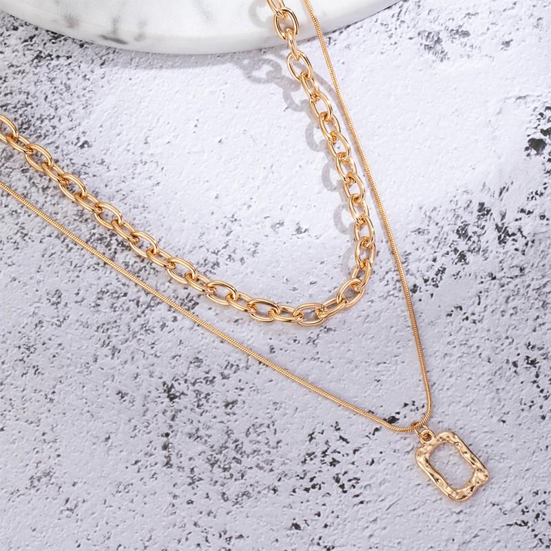 Богемный замок, модное изысканное ожерелье, цепочка на ключицу, женские украшения на воротнике