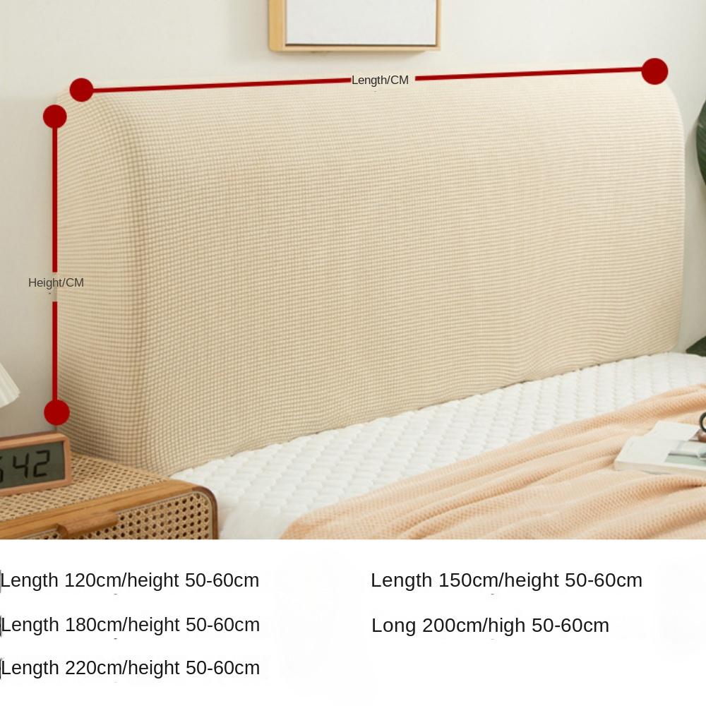 Чехол на изголовье кровати, эластичный чехол на изголовье кровати, толстый тканевый пылезащитный чехол для изголовья кровати, моющийся антигрязезащитный чехол для изголовья кровати