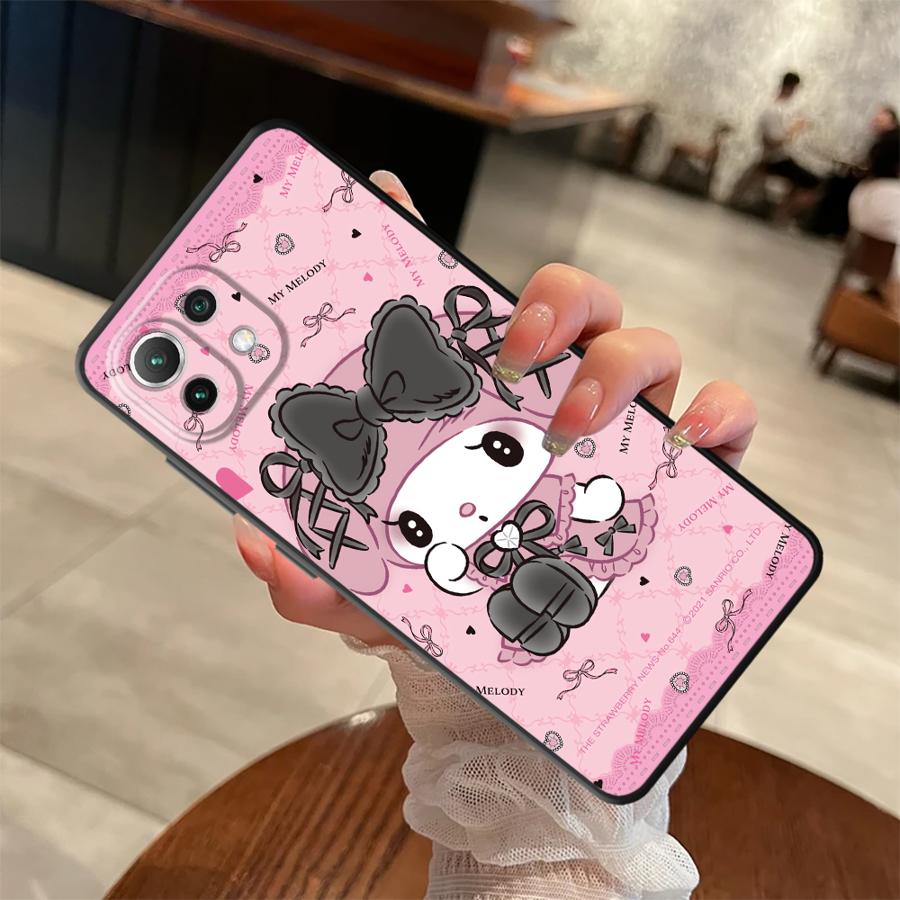 Kuromi Melody Case for Xiaomi Mi CC9Pro 10 11 13 Lite 11T 14 Pro 9 13 10T 9T Soft Back Phone Cover