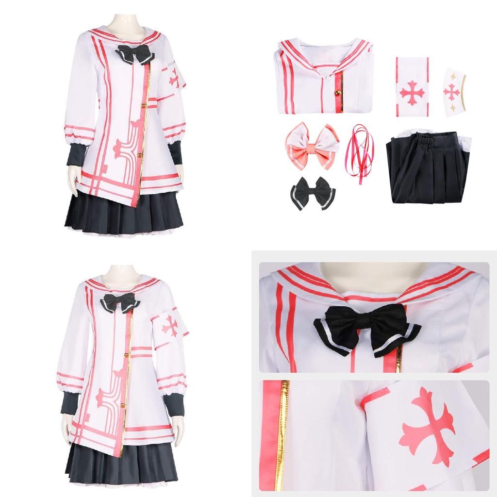 Потрясающий костюм медсестры для косплея по Blue Archives для ролевых игр