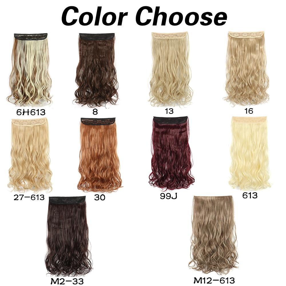 XINRAN Длинные волнистые волосы синтетические невидимые накладные волосы натуральные скрытые секретные накладные волосы для женщин ежедневное использование