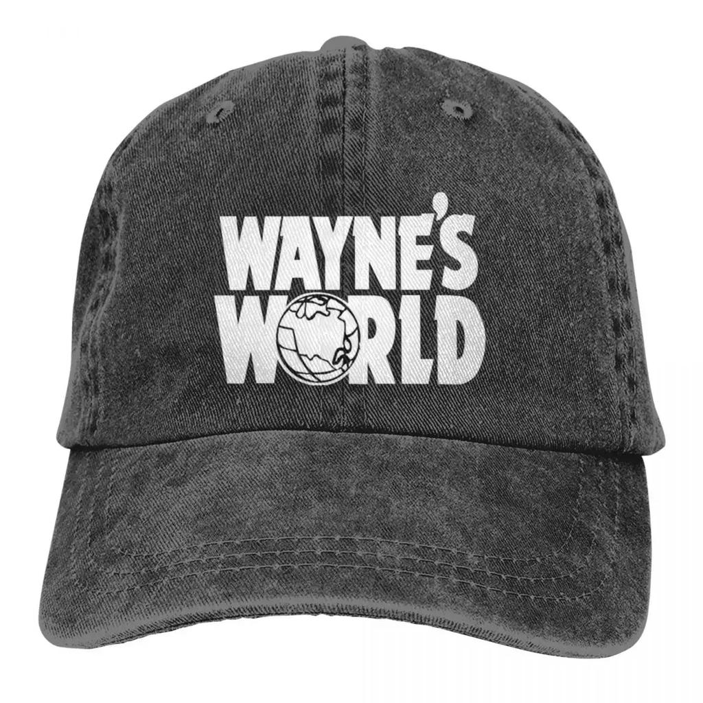Бейсбольная кепка Waynes World Популярная комедийная кепка Kpop Rock Trucker Hat Дышащая унисекс мужская мода индивидуальный логотип бейсболки