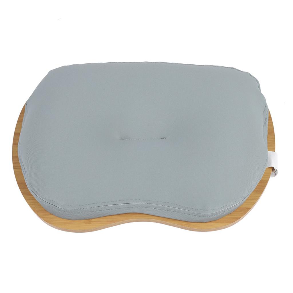 Laptop Lap Desk Portable Pillow Cushion Tray Bed Notebook Home Office ( Gray)