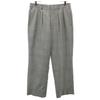 90s Old Check Pattern Slacks Pants W82 Gray Men's Used