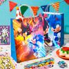 110pcs Cartoon Party Favors, Cartoon Birthday Party Favors Set- Gift Bags Key Chains Stickers Slap Bands Seals etc Cartoon Party Supplies