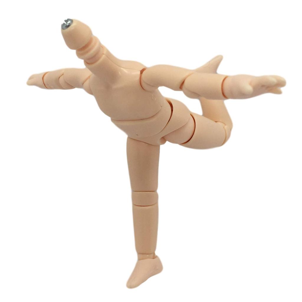 Кукла Обицу 11 см Тело Обицу с магнитом Натуральный мягкий винил Подвижная фигурка Тело