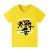 A1171 Детская футболка с короткими рукавами NINJA KIDZ Повседневная для мальчиков и девочек