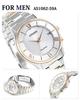 Citizen Eco-Drive Radio-Controlled Pair Watch Silver & Pink Gold AS1062-59A & ES0002-57A