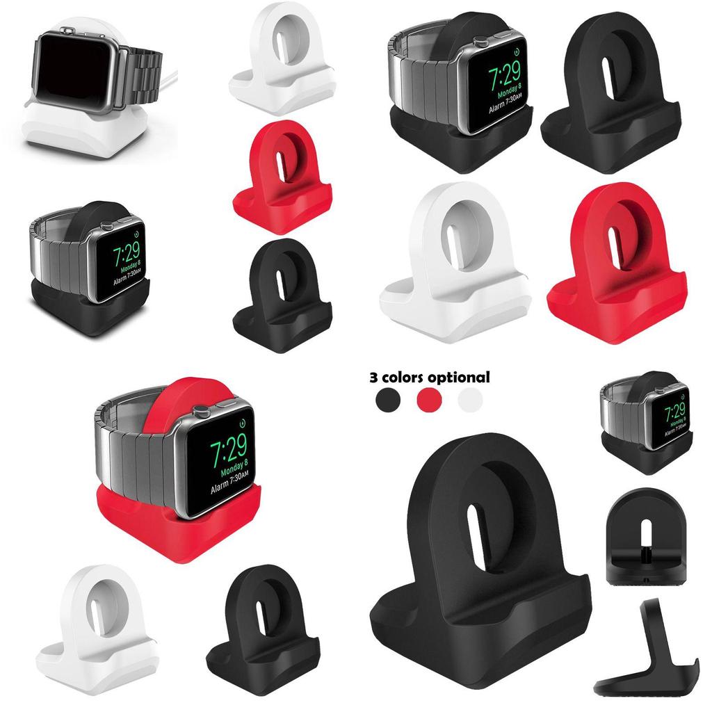 Портативная док-станция-держатель для зарядки для Apple Iwatch Series 1/2/3/4/5/6, нескользящее основание и легкий вес