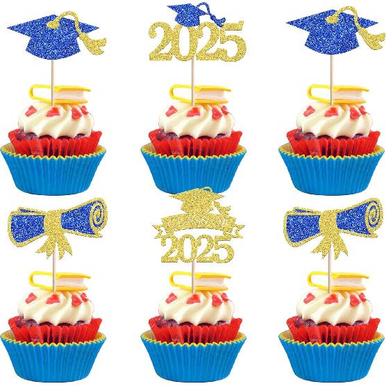 1 PCS High Heel Girl Graduation Cake Topper Black Pink Glitter Done Diploma Class of 2025 Congrats Grad Cap Cake Pick for 2025 Senior High School