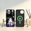 Чехол для телефона Singer K-Kai Angel Damage для iPhone 17, 16, 15, 14, 13, 12, 11 Plus, Pro Max Магнитный для Magsafe Беспроводная зарядка