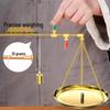 Портативные медные весы 100 г для китайской медицины - Маленький безмен с настраиваемым медным стержнем и пластиной