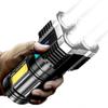 Outdoor Flashlight Usb High-Power Portable Lighting High-Endurance Patrol Camping Lights