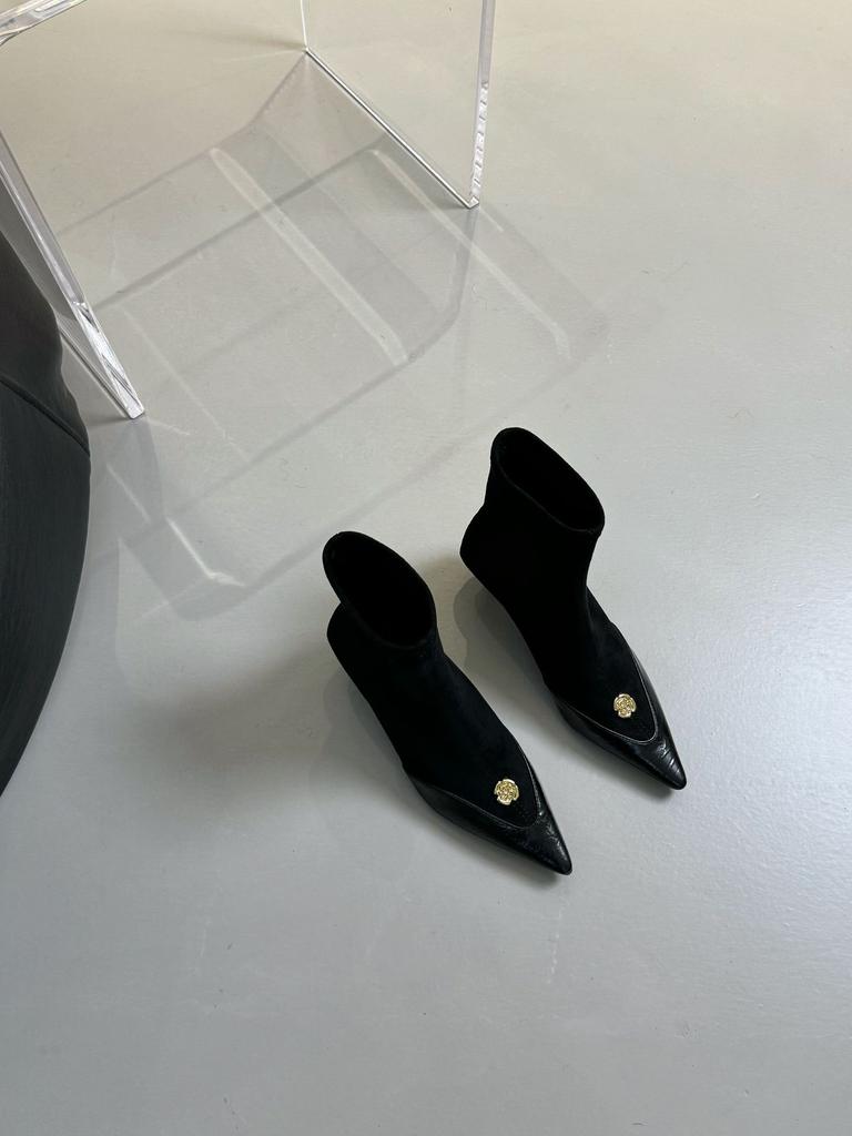 Остроносые короткие трубки, нишевый дизайн со шнуровкой, ботинки Мартина, универсальные, с принтом камелии и леопарда на рукавах, эластичные тонкие ботинки в стиле ретро