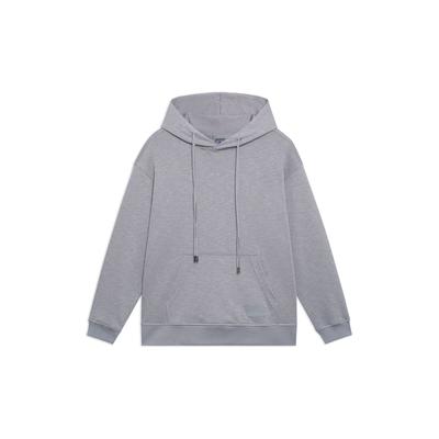 Li Ning X Jackie Chan Kung Fu Series Innate Qi однотонная толстовка с капюшоном унисекс Frost-Gray AWDT193-4