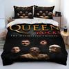 3D Print Freddie Mercury Queen-Rock-Band Bedding Set Duvet Cover Bed Set Quilt Cover Pillowcase Comforter King Queen Size