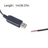 Кабель питания USB 2-контактный штекер USB 2.0 Мужской Разъемы Провода Коннекторы Кабель-удлинитель для передачи данных и зарядки