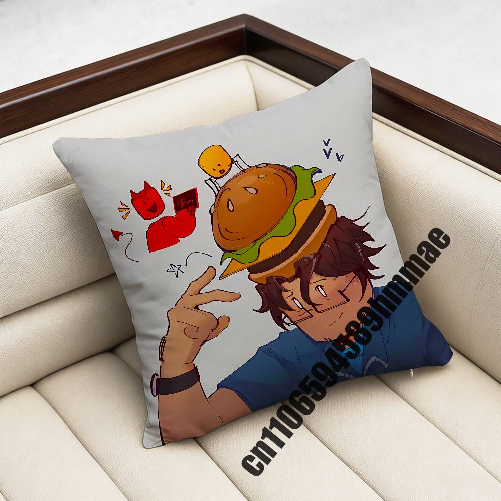 For Funny Clkidd n Throw Pillow Case Sham xcm xcm Square Car Pillowcase Pad Cushion Cover