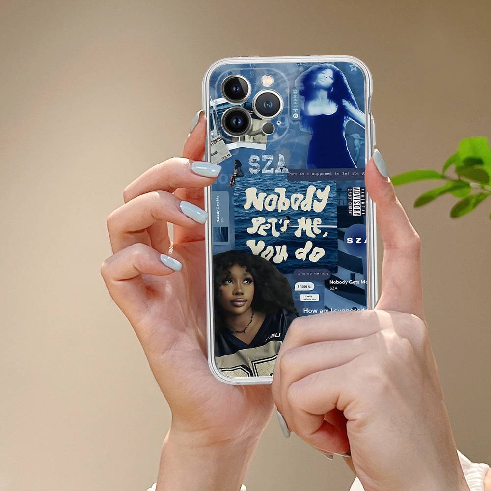 Star Singer S-Sza Phone Case For IPhone 17 16 15 Plus 14 13 Mini 12 11 Pro Max Soft Shell Cover
