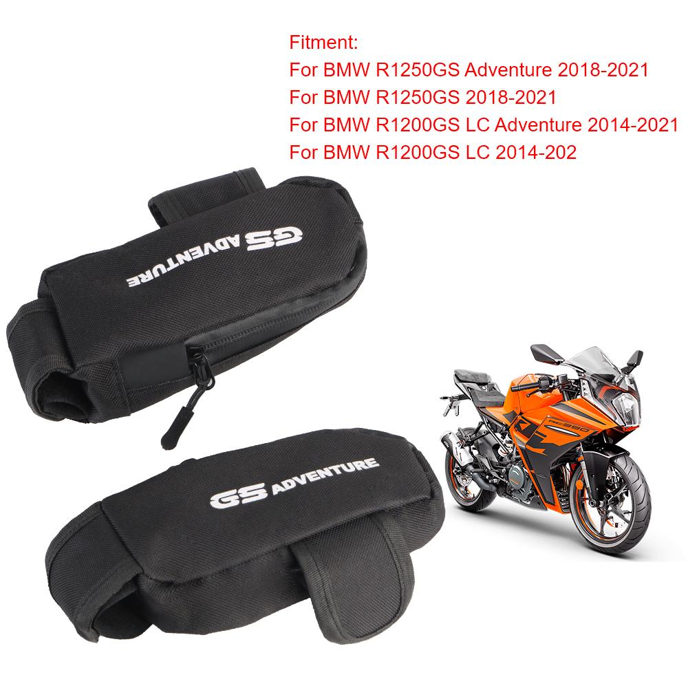 Storage Bag 2pcs FOR BMW R1200GS R1250GS LC ADV Adventure Toolkit Motorbike Maintenance Set Mobile Phone Tools Holder Motorcycle Side Windshield Bag