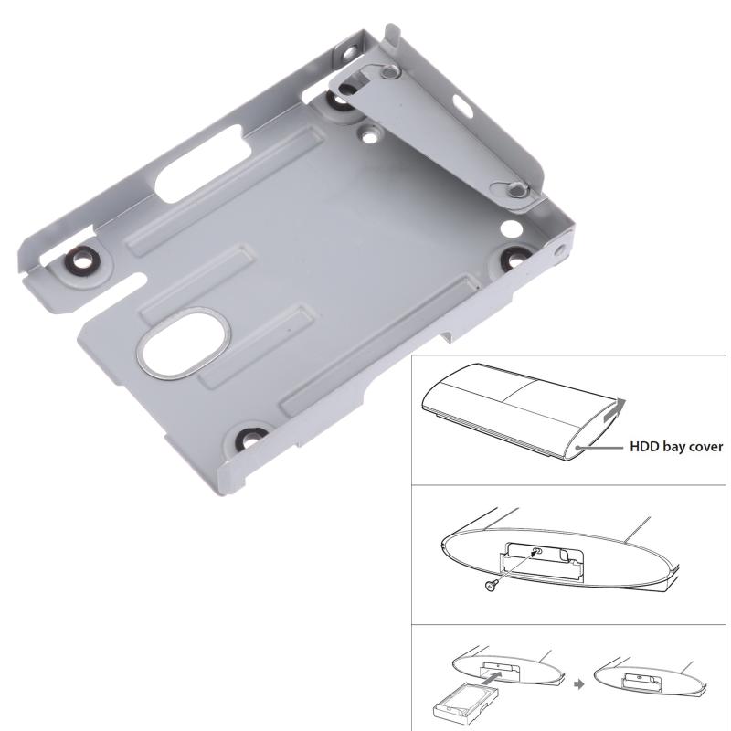 Для PS3 Кронштейн для жесткого диска Супертонкий HDD 4000 Основание-подставка для привода Поддержка Кронштейн для крепления HDD Аксессуары для консольных игр