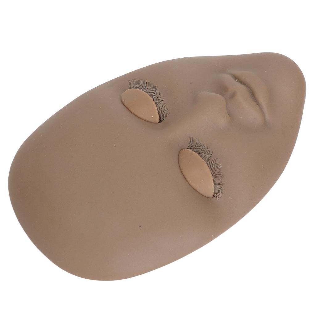 Манекен для наращивания ресниц, 3 пары съемных век, однослойная модель лица для наращивания ресниц