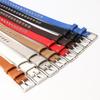 Woman Belts Fashion For Big Metal Hole Novelty Waistbands Metal Style Belts Teenagers Jeans Trousers Accessories