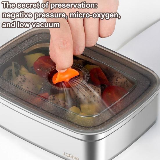 Коробка с крышкой Штабелируемые контейнеры для закусок Герметичная нержавеющая сталь для пищевых продуктов