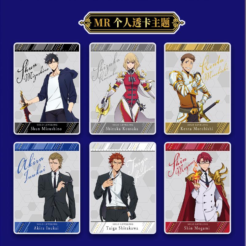 Genuine Solo Leveling Card Polaroid Series Sung JinWoo Cha HaeIn Comics Character Anime Collection Cards Toys Gift