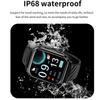 FW12 1.85 Inch Smart Watch Heart Rate Blood Oxygen Monitor Bluetooth-Compatible Call Health Tracker