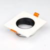 MR16 GU10 Base Socket Fixture Replaceable Light Source Square Round Recessed Ceiling Lighting Downlight Spotlight Mounting Frame