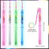 Flash Stick Flashing LED Stick Light Up Wands With Lanyards Glowing Cheer Wands Flashing LED Wand