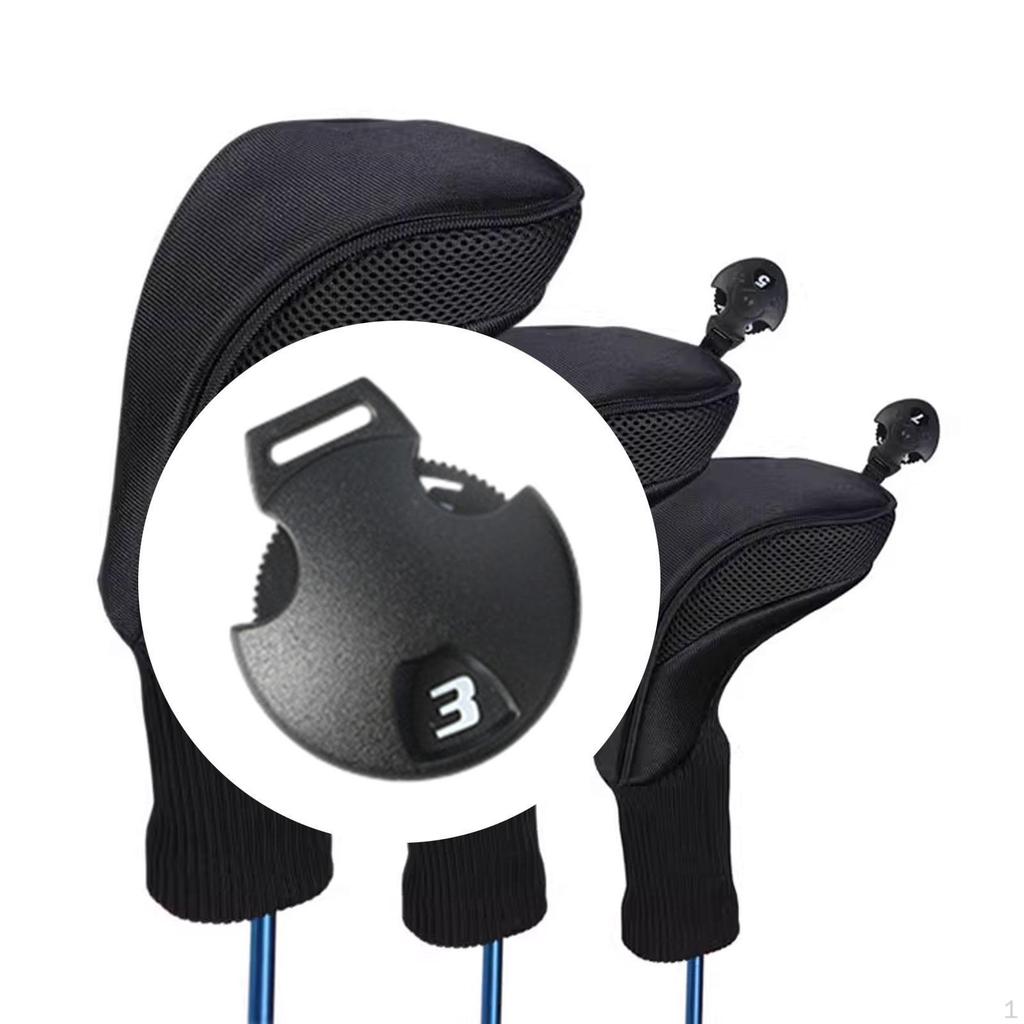 Номерной знак для чехла на головку для гольфа, сменный номер для подарка гольфисту: 3, 4, 5, 7, x для гибрида