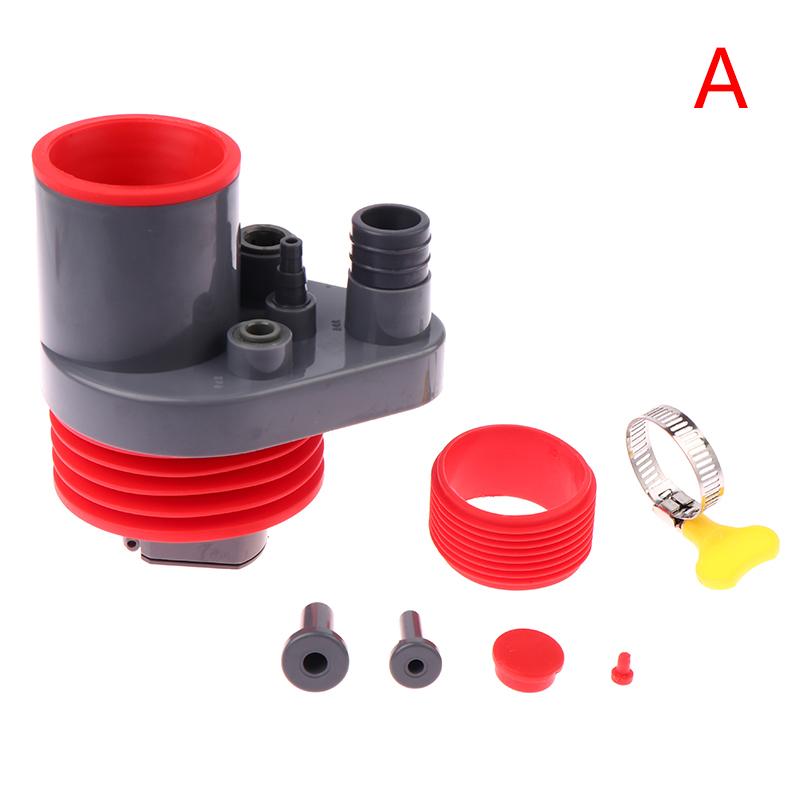 Kitchen Pipe Drainpipe Connector Kitchen Purifier Dishwasher Drainpipe Connector 5-in-1 Sink Sewer Odor-Proof Insec Joint