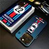 Чехол для телефона MartiniES Racing для iPhone 17 16 15 14 13 12 11 Pro Max Цвет Черный Матовый Чехол
