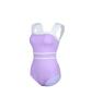 Lenomasuyeongbog Женский сборчатый монокини Фиолетовый Rn-Ls2F753-Pp