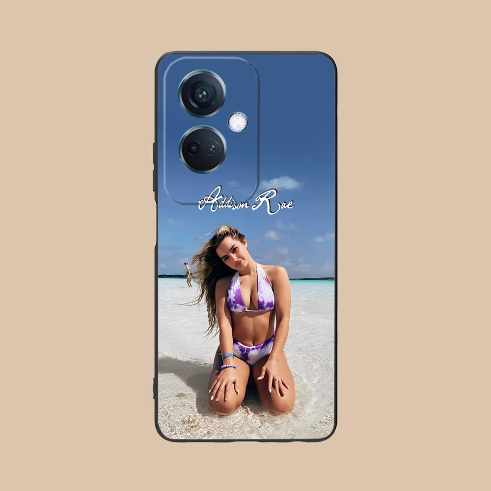 Матовый ТПУ чехол для мобильного телефона Addison Rae для OPPO Reno 14 13 12 11 10 9 8 7 6 5 F T Pro 5G с цветной печатью