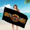 G-Guns N' Roses Большие Микрофибровые Пляжные Полотенца Быстросохнущее Полотенце Песок Пляжные Полотенца Бассейн Полотенце Для Путешествий Плавание Бассейн Йога