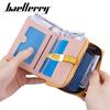 Baellerry Модные женские короткие кошельки на молнии, держатель для карт, классический кошелек для монет, милые сумки для карт