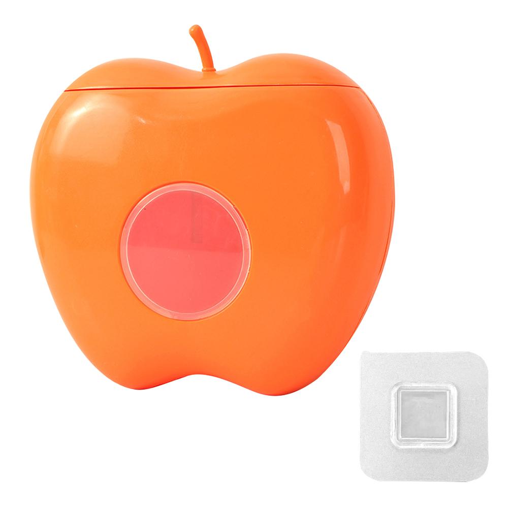 Apple Shape Disposable Food Cover Storage Box Wall-mounted Plastic Wrap Elastic Fresh Keeping Bag Organizer Kitchen Containers