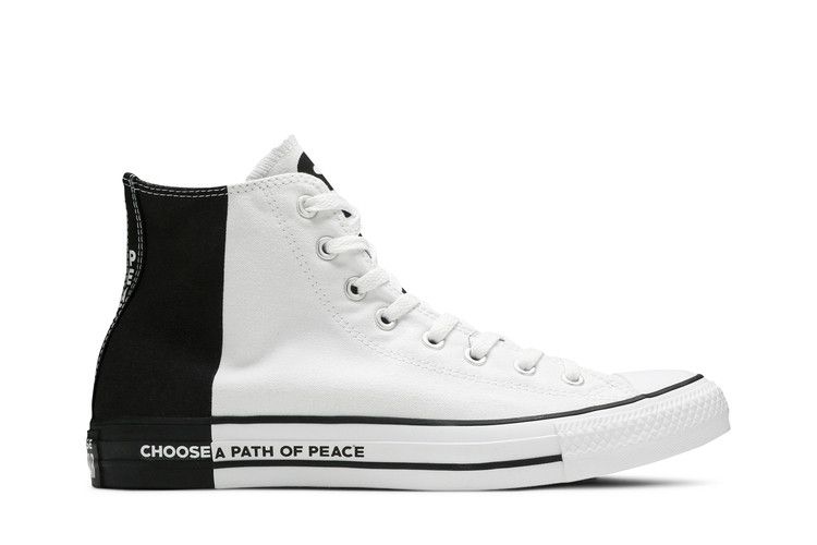 Men's Sneakers Converse Chuck Taylor All Star High 'Choose A Path Of Peace'