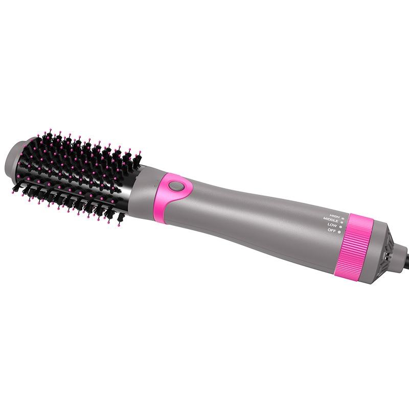 Surker 5-in-1 Hair Dryer Heated Straightening Brush Curling Iron Brush Multifunctional Hair Styler Product Hair Beauty Tool