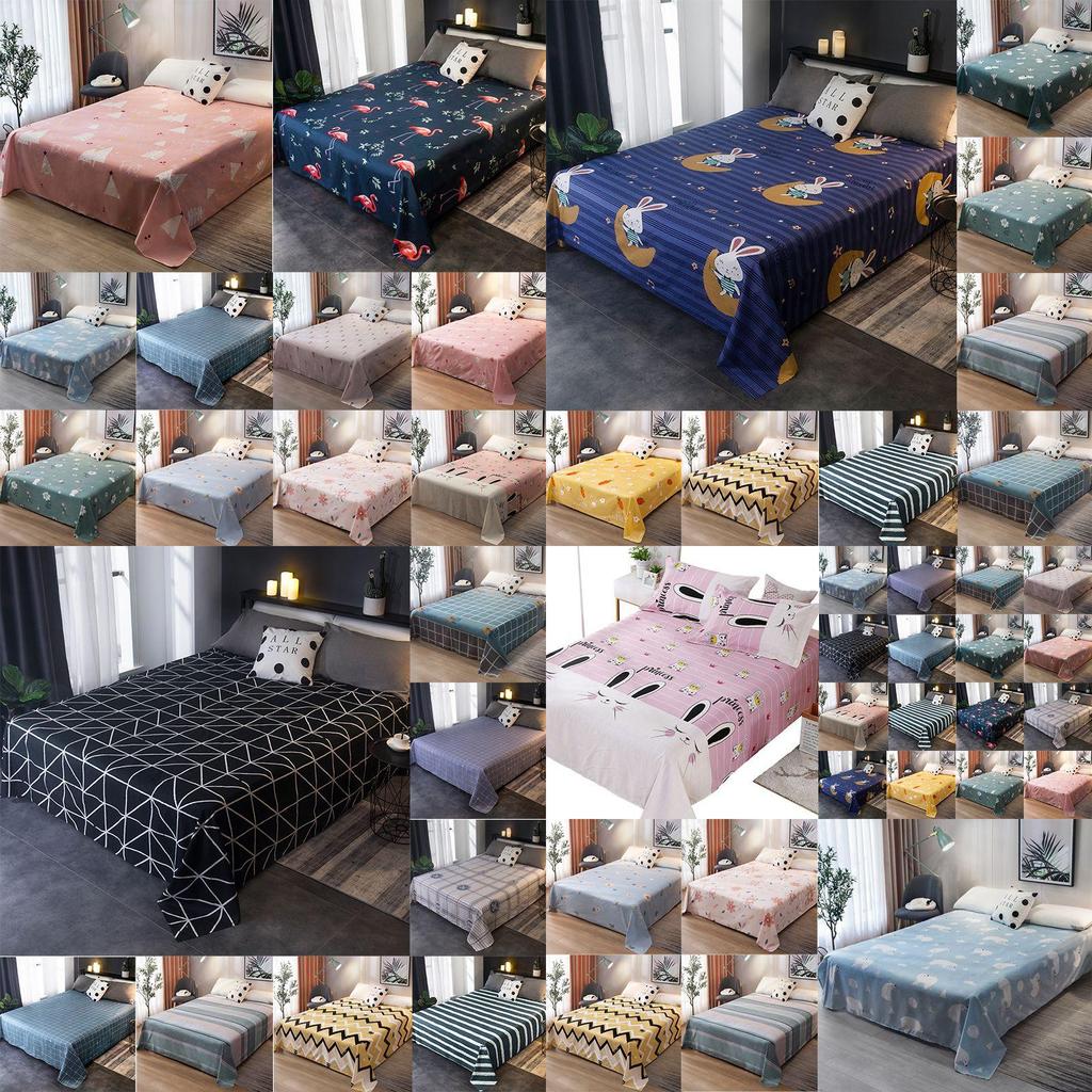 Мультяшное плоское покрытие-простыня для матраса из мягкого материала, устойчивого к выцветанию, для дома или общежития**