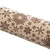 Embossed Snowflake Wooden Rolling Pin Orion 39cm
